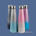 500ml Stainless Glitter Printing Cone Vacuum Water Bottle